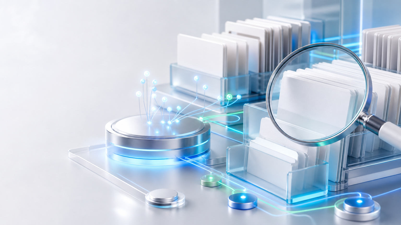 Hero image for the page “AI-index for a company: why does a site need a page for AI agents”