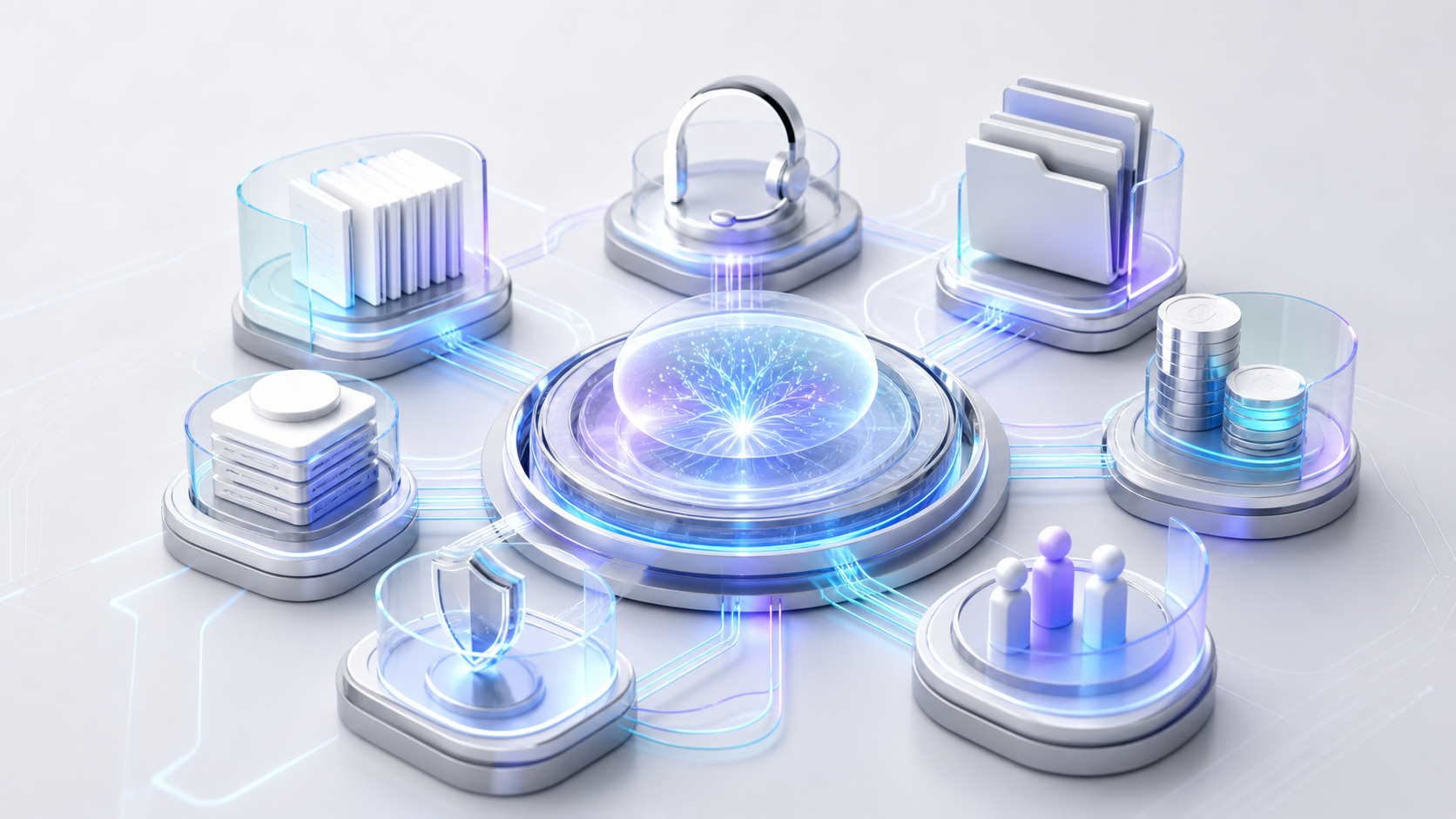 Hero image for the “RESTART AI Enterprise Platform” page